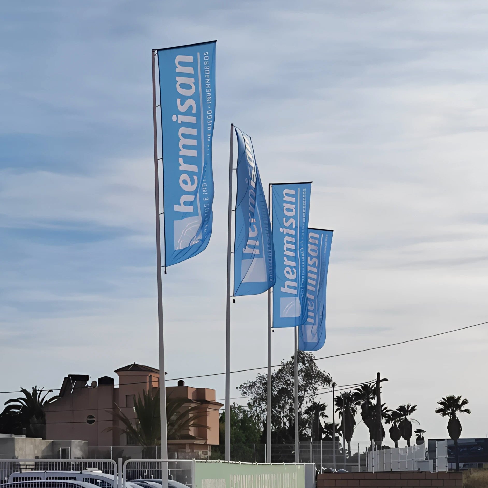 tela trevira impresa para banderolas